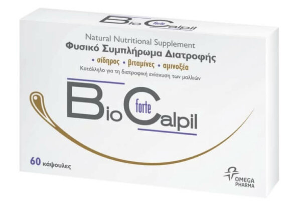 Biocalpil Forte Συμπλήρωμα Διατροφής για την Υγεία των Μαλλιών