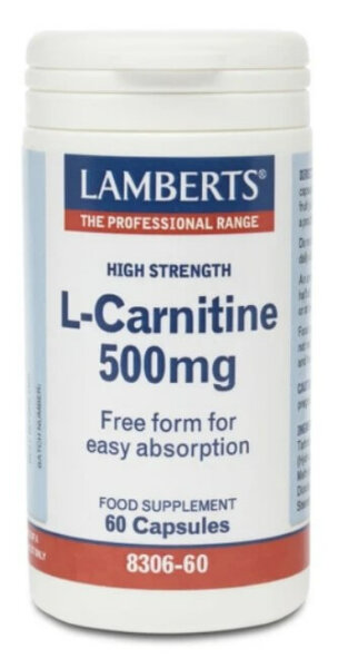 Lamberts L-Carnitine 500mg