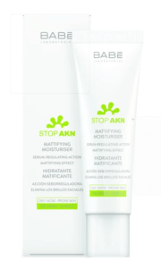 babe stop akn mattifying moisturiser