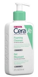 cerave foaming cleanser gel
