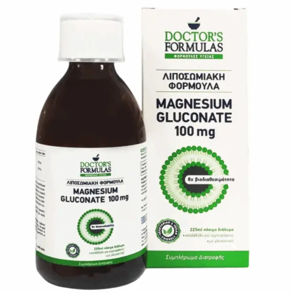 Doctor's Formulas Magnesium Gluconate 100mg 225ml 