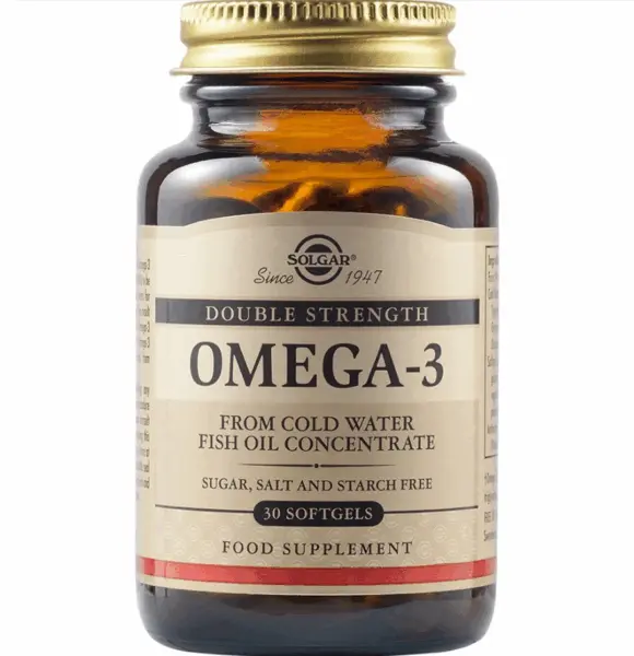 Solgar Omega-3 Double Strength 30 Softgels 