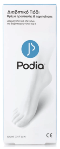 Podia Diabetic's Foot Protection & Care Cream