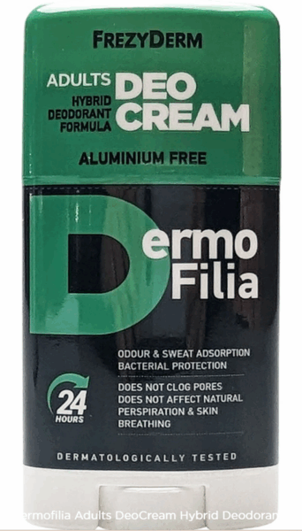 Frezyderm Dermofilia Adults DeoCream Hybrid Deodorant Formula 40ml 