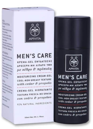 Apivita Mens Care Moisturizing Cream-Gel