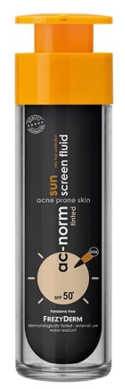 Frezyderm Ac-Norm Sunscreen Fluid Tinted Spf50+