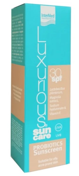 Luxurious Sun Care Probiotics Sunscreen Fluid Spf30