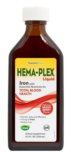 Nature's Plus Hema-Plex Liquid Iron