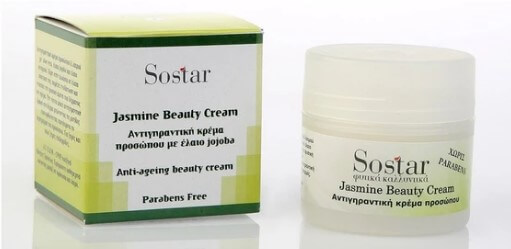 Sostar Jasmine Beauty Cream Αντιγηραντική Κρέμα Προσώπου
