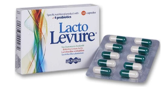 Uni-Pharma Lacto Levure 4 Probiotics Συμπλήρωμα Διατροφής με 4 Προβιοτικά