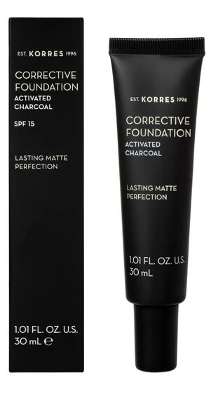 Korres Corrective Foundation With Activated Charcoal