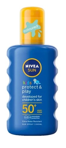 Nivea Sun Kids Protect & Play Spf50+ Spray Lotion