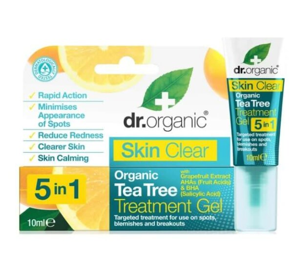 Dr Organic Skin Clear Organic Tea Tree Treatment Gel