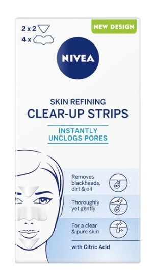 Nivea Clear Up Strips Instant Unclogs Pores