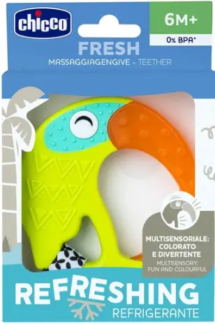 Chicco Funny Refreshing Teether 6m+ Tucan 1 Τεμάχιο