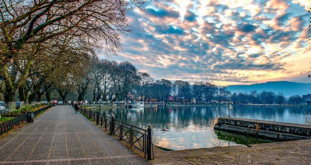 View to the lake Pamvotis