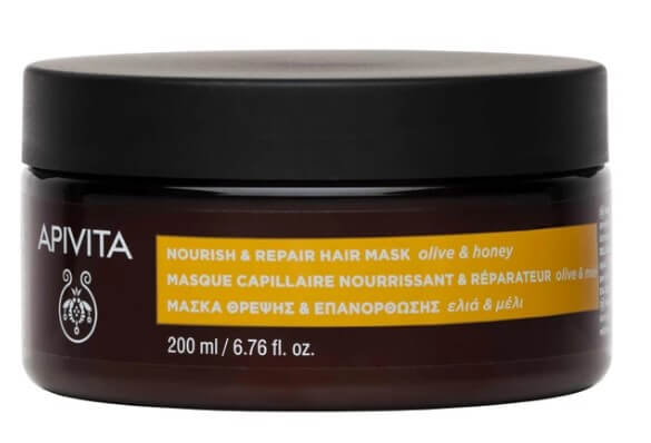 Apivita Nourish and Repair Hair Mask Olive & Honey