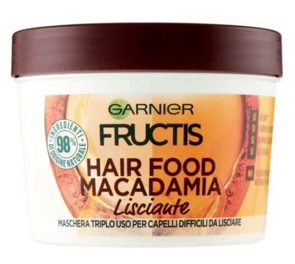 Garnier Fructis Hair Food Smoothing Mask with Macadamia