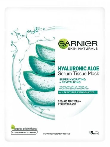 Garnier Skin Naturals Hyaluronic Aloe Serum Tissue Mask