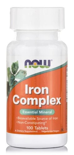 Now Foods Iron Complex Essential Mineral