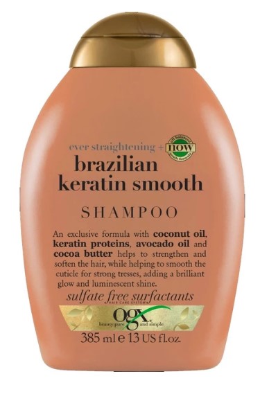 OGX Brazilian Keratin Smooth Shampoo Ever Straightening