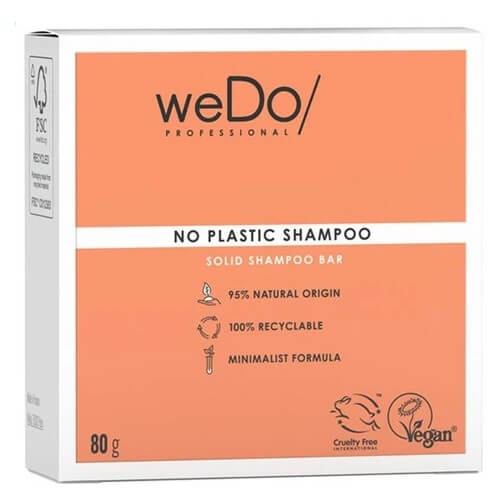 weDo No Plastic Solid Shampoo Bar