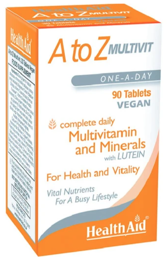 Health Aid A to Z Multivitamin & Minerals 90tabs 