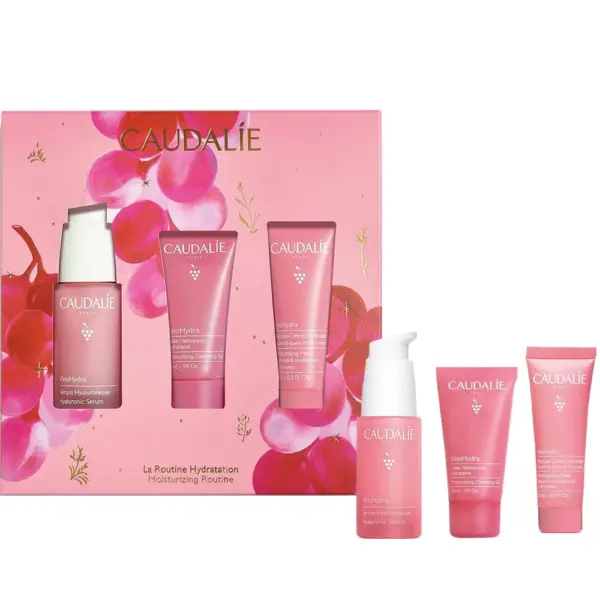 Caudalie Promo VinoHydra Hyaluronic Serum 30ml & Δώρο Moisturizing Cleansing Gel 30ml & Δώρο Moisturizing Mask 15ml