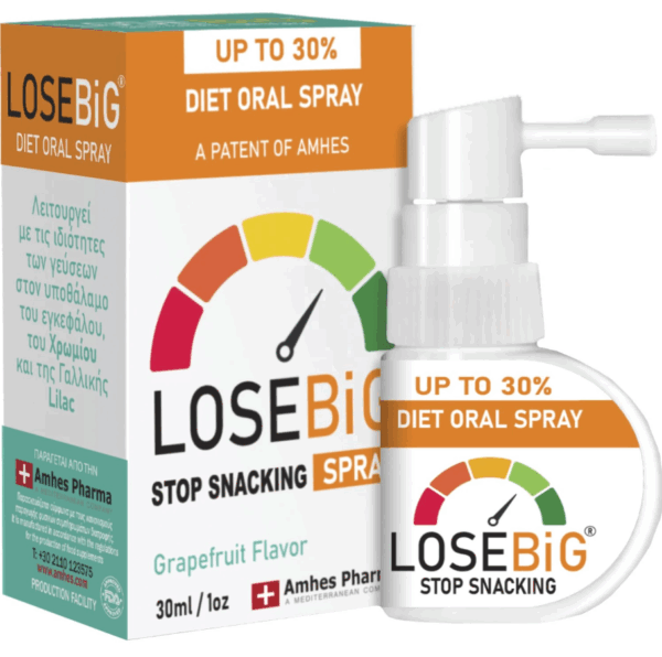 Losebig Stop Snacking Diet Oral Spray 30ml - Grapefruit 