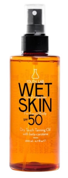 Youth Lab Wet Skin Spf50 Dry Tanning Oil