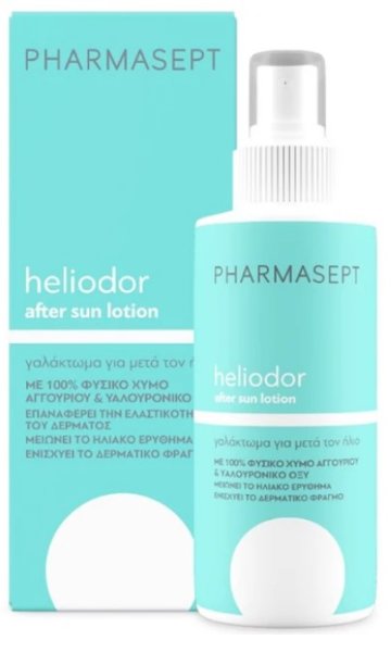 Pharmasept Heliodor Moisturizing & Soothing After Sun Lotion with Cucumber & Hyaluronic Acid