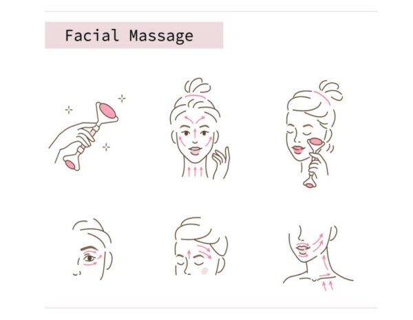 facial massage roller