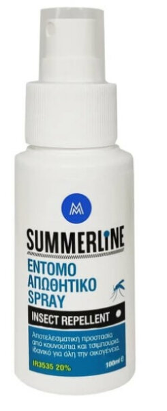 Medisei Summerline Λοσιόν Εντομοαπώθησης σε Spray