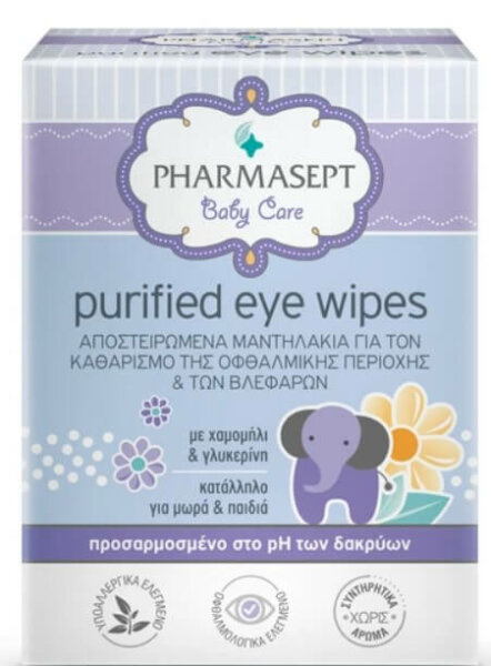 Pharmasept Baby Care Purified Eye Wipes
