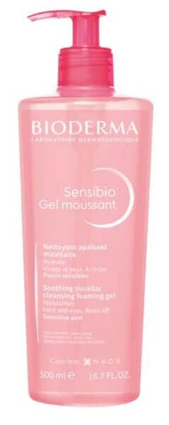 Bioderma Sensibio Gel Moussant Καταπραϋντικό Ήπιο Τζελ Καθαρισμού