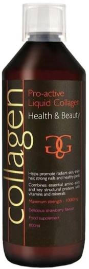 Collagen ProActive Πόσιμο Κολλαγόνο 600ml - Φράουλα