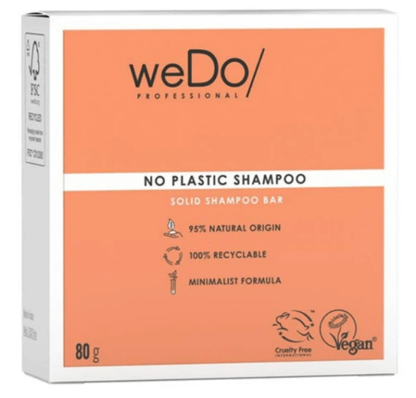 weDo No Plastic Solid Shampoo Bar Μπάρα Σαμπουάν 80gr