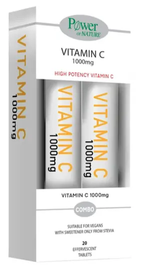 Power Health Promo Vitamin C 1000mg, 2x20 Effer.tabs 