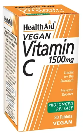 Health Aid Vitamin C 1500mg Prolonged Release 30tabs 