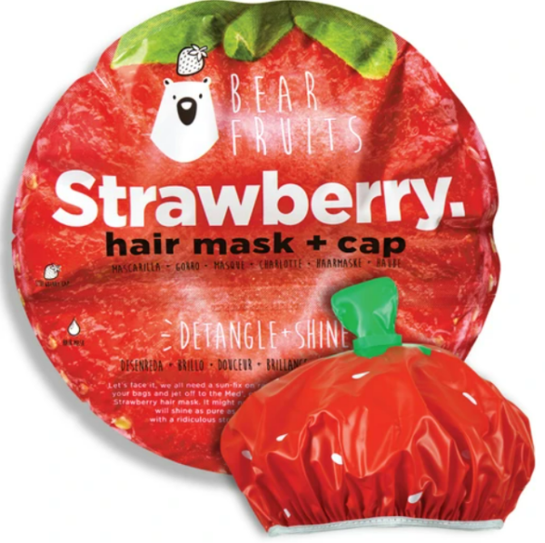 Bear Fruits Strawberry Detangle & Shine Hair Mask