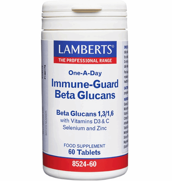 Lamberts Immune Guard Beta Glucans 60tabs 