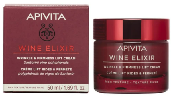 Apivita Wine Elixir Wrinkle & Firmness Lift Rich Day Cream