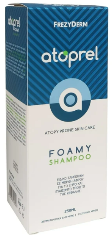 Frezyderm Atoprel Foamy Shampoo for Dry & Sensitive Scalp