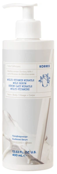 Korres Mediterranean Donkey Milk Multi Vitamin Miracle Serum 400ml
