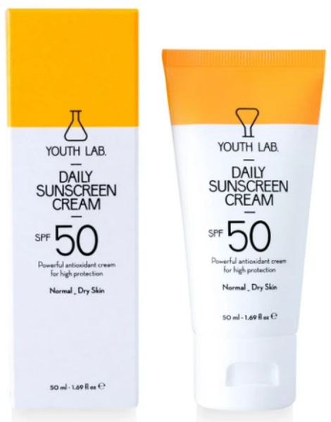 Youth Lab Daily Sunscreen Cream Spf50 Normal Dry Skin