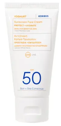 Korres Yoghurt Sunscreen Face Cream Spf50, 50ml