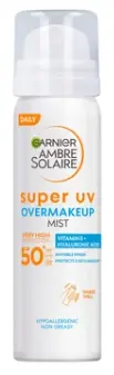 Garnier Ambre Solaire Super UV Overmakeup Mist Spf50+, 75ml