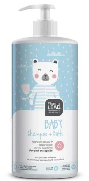 Pharmalead Baby Shampoo & Bath 1Lt. Αφρόλουτρο για βρέφη