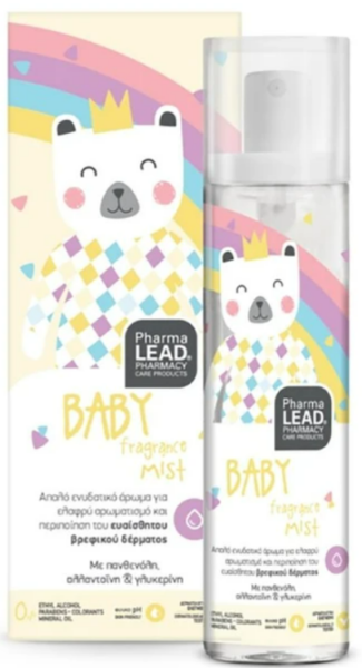 Pharmalead Soft Moisturizing Fragrance for Light Aromatization & Care of Sensitive Baby Skin 100ml. Απαλό άρωμα χωρίς οινόπνευμα για βρέφη.