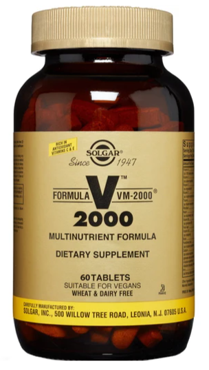 Solgar Formula VM-2000, 60tabs